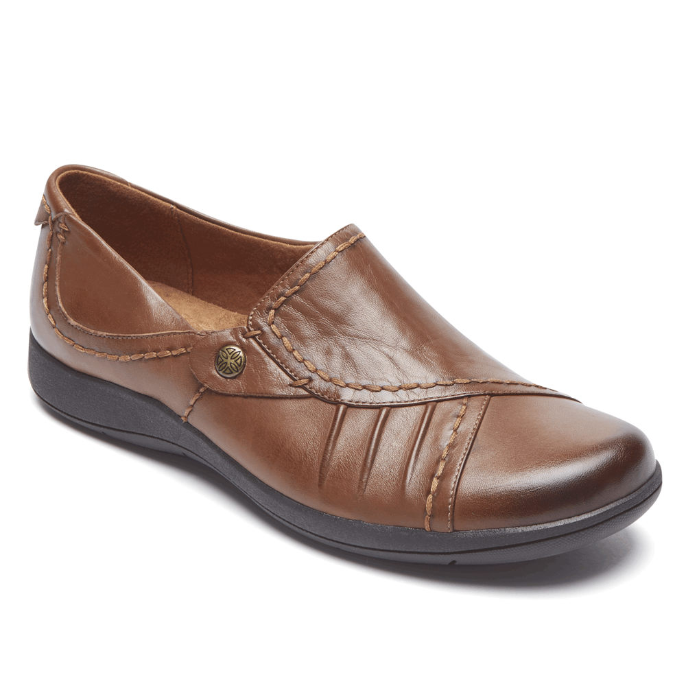 Sapatos Frouxos Rockport Mulher Marrom - Daisey Monk - 98150OYHX